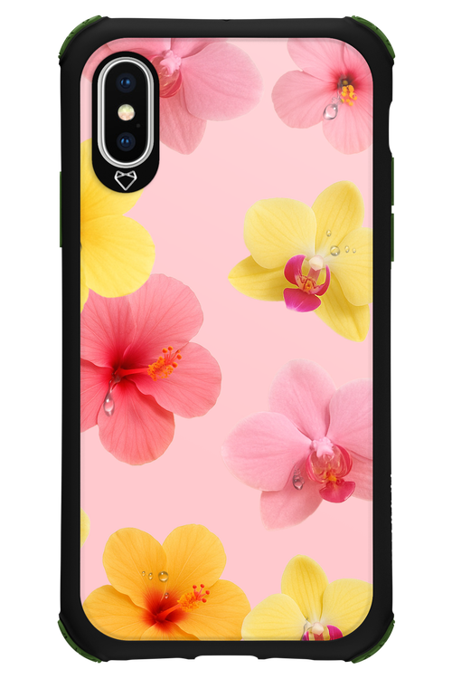 Sunset Flowers - Apple iPhone XS