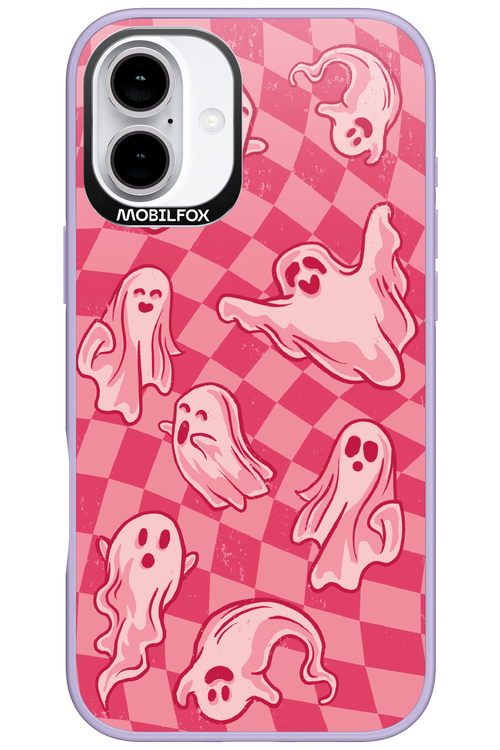 Strawberry Ghosts - Apple iPhone 16 Plus