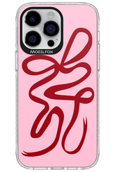 Burgundy Bow - Apple iPhone 14 Pro Max