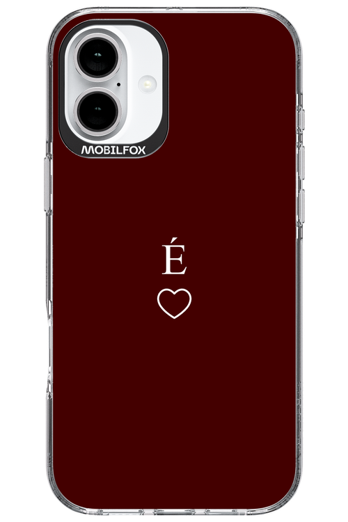 E Burgundia II 2.0 - Apple iPhone 16 Plus