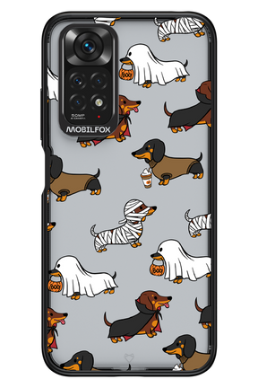 Scary Dachshund (Transparent) - Xiaomi Redmi Note 11/11S 4G