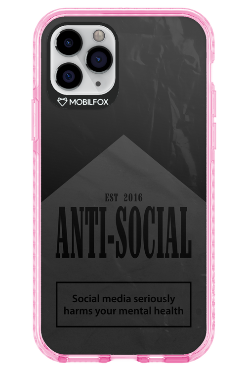 ANTI-SOCIAL (BLVCK) 2.0 - Apple iPhone 11 Pro