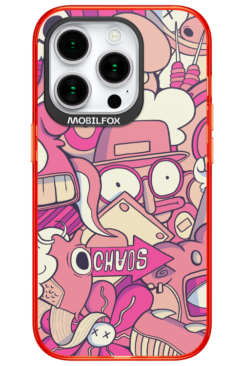 Coral Chaos - Apple iPhone 15 Pro