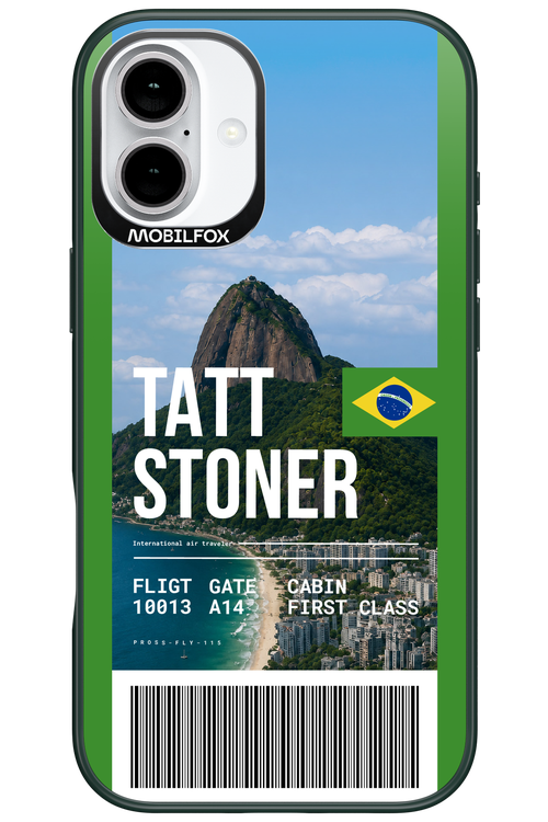 TATT STONER (fly ticket) 2.0 - Apple iPhone 16 Plus