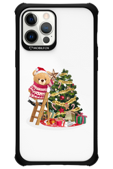 Christmas Bear (Transparent) - Apple iPhone 12 Pro Max