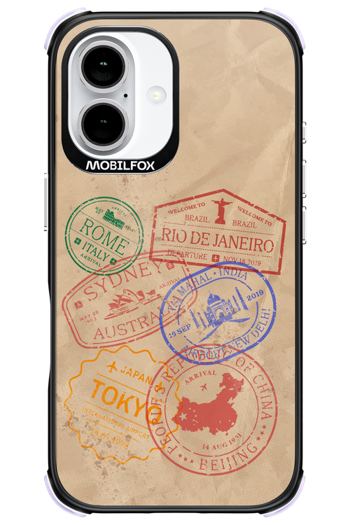 Travel Stamps 2.0 - Apple iPhone 16