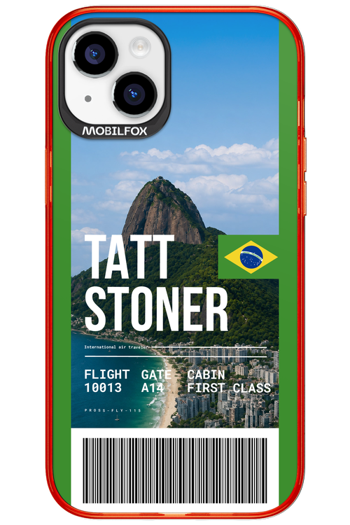 TATT STONER (fly ticket) 2.0 - Apple iPhone 15 Plus