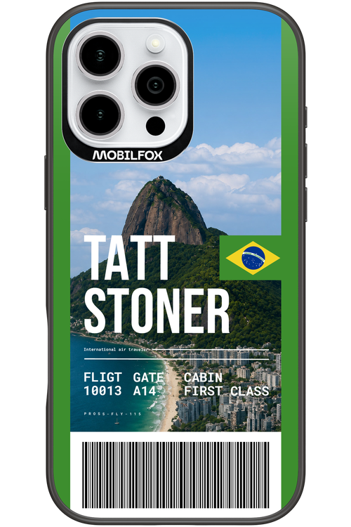 TATT STONER (fly ticket) 2.0 - Apple iPhone 16 Pro Max