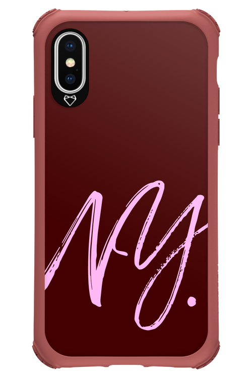 (Dark Blush) NY 2.0 - Apple iPhone XS