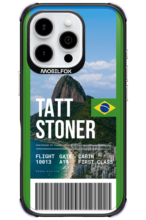 TATT STONER (fly ticket) 2.0 - Apple iPhone 16 Pro