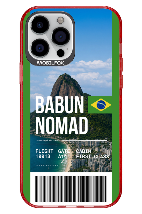 BABUN NOMAD (fly ticket) 2.0 - Apple iPhone 13 Pro Max