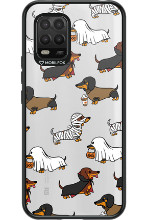 Scary Dachshund (Transparent) - Xiaomi Mi 10 Lite 5G