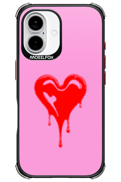 Heart Pink - Apple iPhone 16