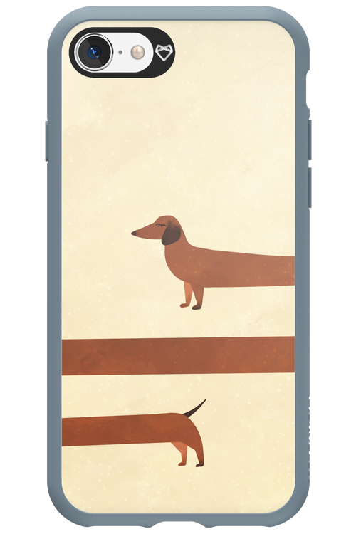 Stretchy Dog - Apple iPhone SE 2022