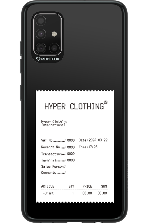 HYPER RECEIPT - Samsung Galaxy A51