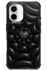 Black Spider Heart - Apple iPhone 16