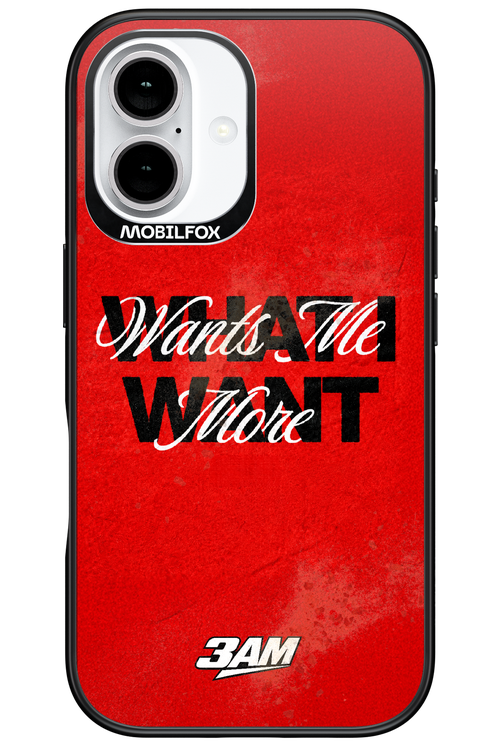 WHAT I WANT 2.0 - Apple iPhone 16