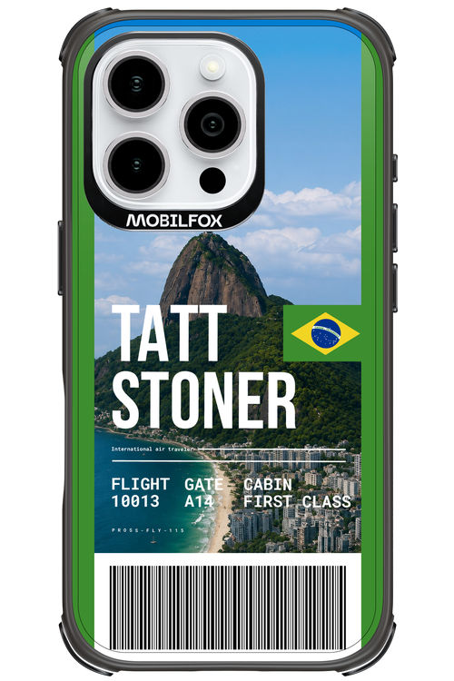 TATT STONER (fly ticket) 2.0 - Apple iPhone 16 Pro
