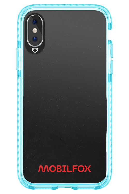 Black and Red Fox - Apple iPhone X