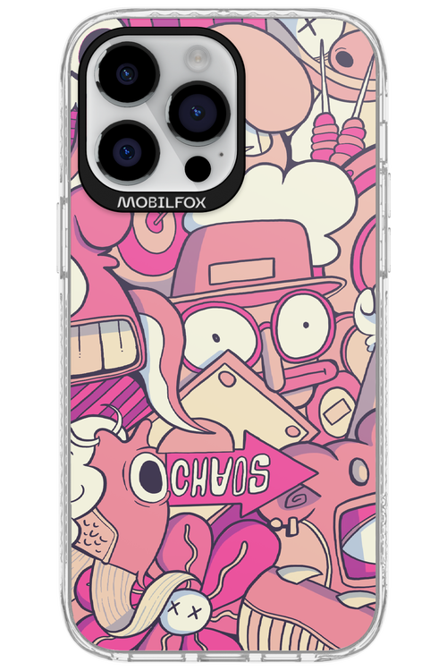 Coral Chaos - Apple iPhone 14 Pro Max