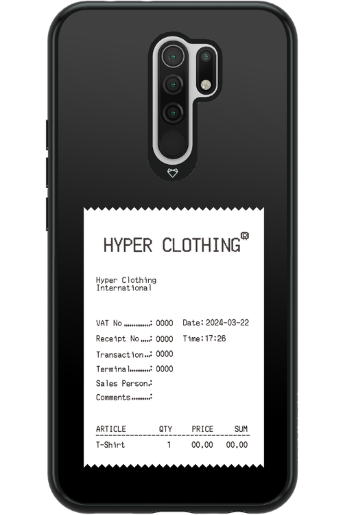 HYPER RECEIPT - Xiaomi Redmi 9