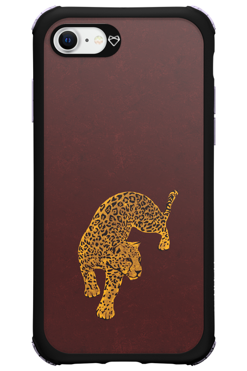 Burgundy Leopard - Apple iPhone 7