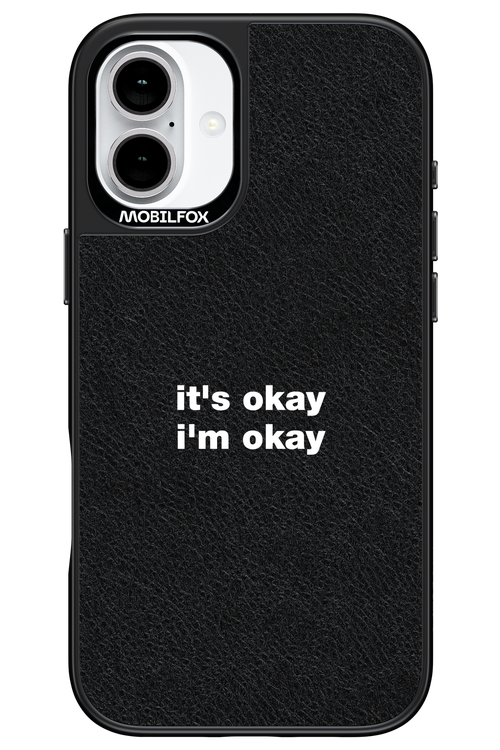 It_s Okay Leather - Apple iPhone 16 Plus