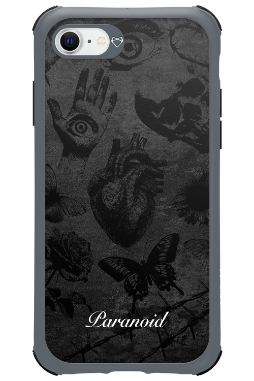 Paranoid (Black) - Apple iPhone SE 2022