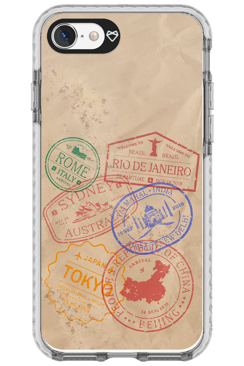 Travel Stamps 2.0 - Apple iPhone 8