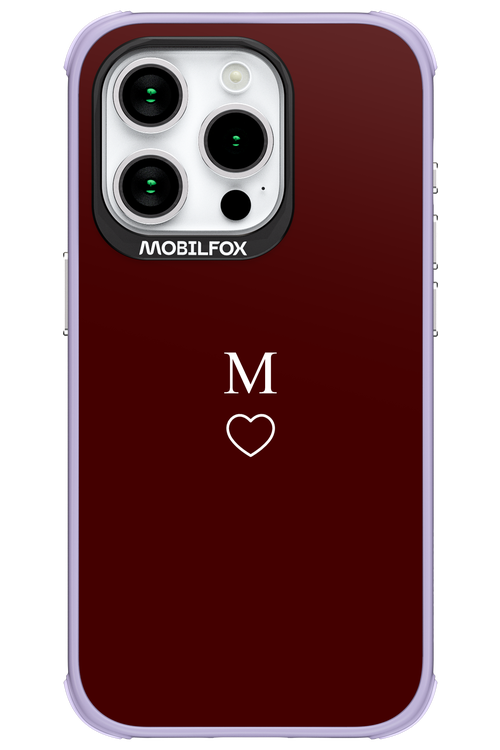M Burgundia 2.0 - Apple iPhone 15 Pro