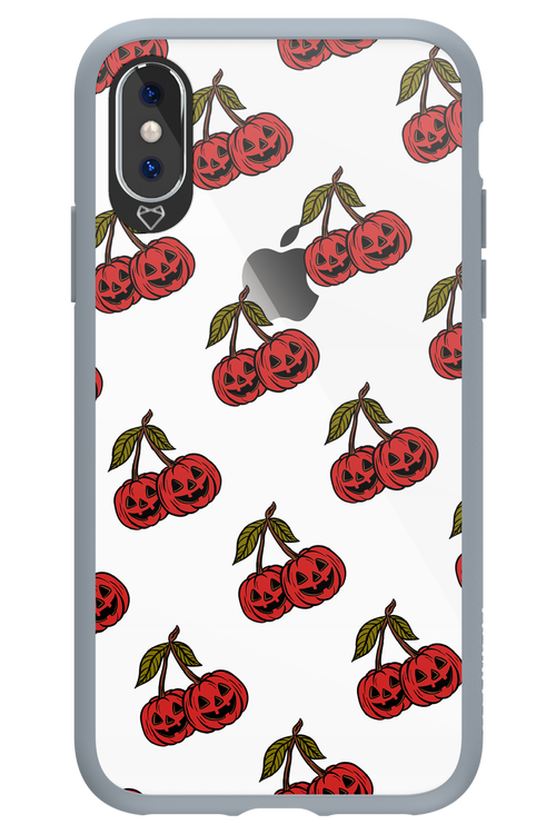 Spicey Pumpkin (Transparent) - Apple iPhone XS