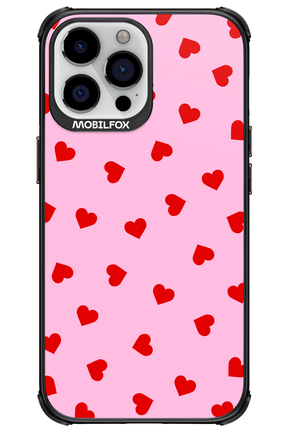 Sprinkle Heart Pink - Apple iPhone 13 Pro Max