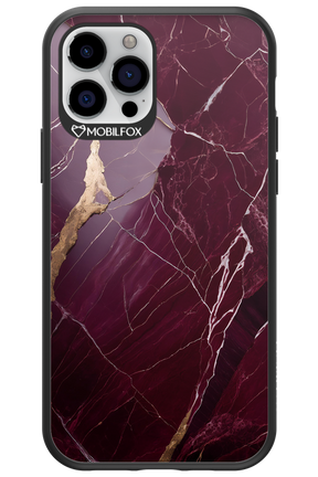Burgundy Marble 2.0 - Apple iPhone 12 Pro
