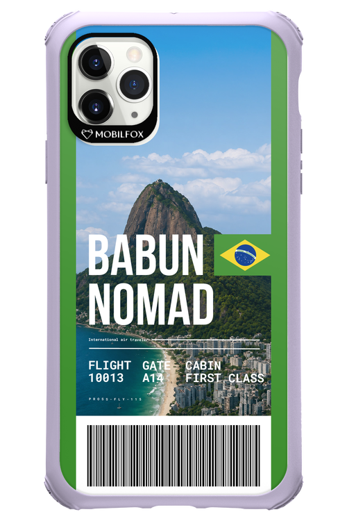 BABUN NOMAD (fly ticket) 2.0 - Apple iPhone 11 Pro Max