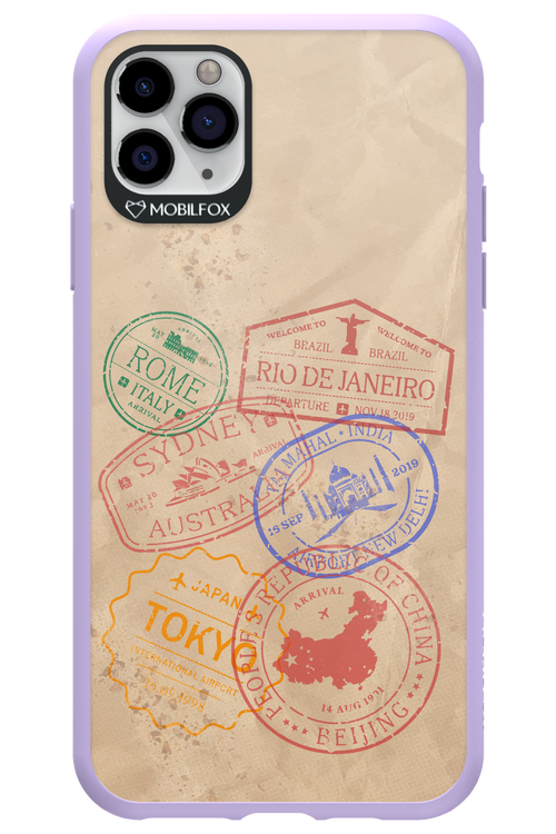 Travel Stamps 2.0 - Apple iPhone 11 Pro Max