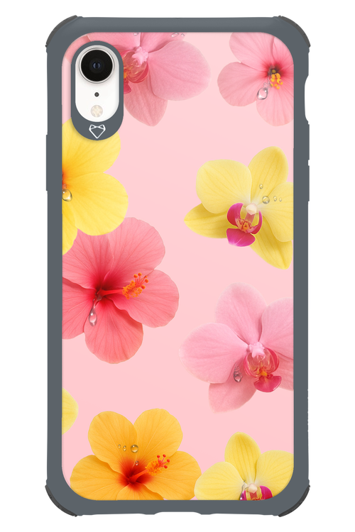 Sunset Flowers - Apple iPhone XR