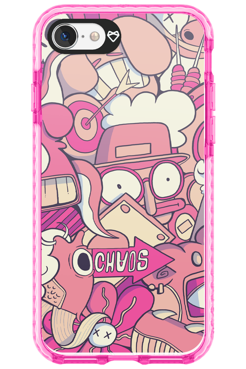 Coral Chaos - Apple iPhone SE 2022