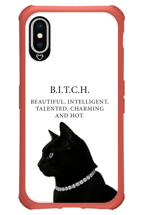 B. i. t. c. h. 2.0 - Apple iPhone X