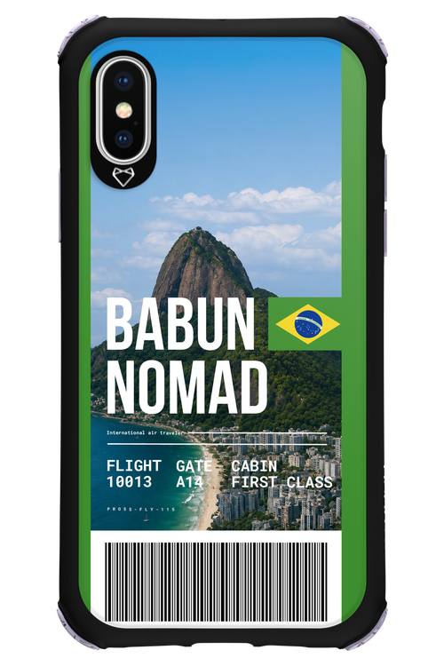 BABUN NOMAD (fly ticket) 2.0 - Apple iPhone XS