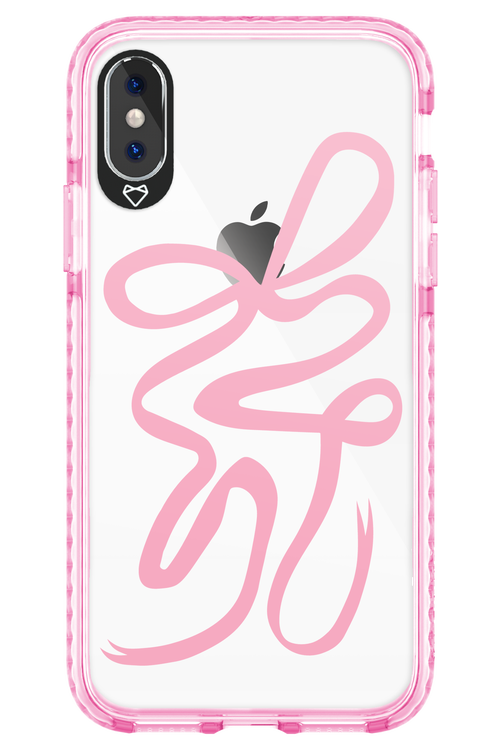 Pink Bow - Apple iPhone XS