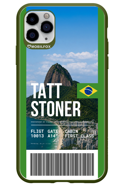 TATT STONER (fly ticket) 2.0 - Apple iPhone 11 Pro Max