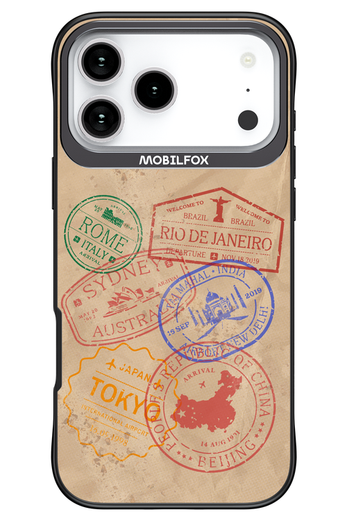 Travel Stamps 2.0 - Apple iPhone 17 Pro Max