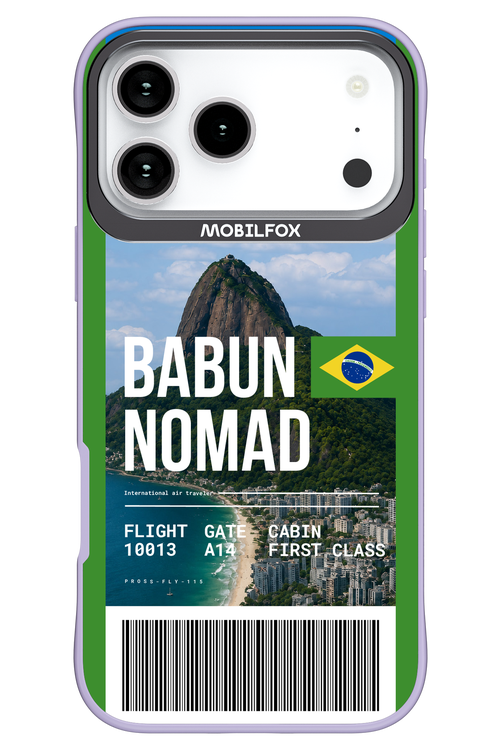 BABUN NOMAD (fly ticket) 2.0 - Apple iPhone 17 Pro Max