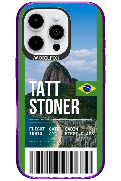 TATT STONER (fly ticket) 2.0 - Apple iPhone 16 Pro