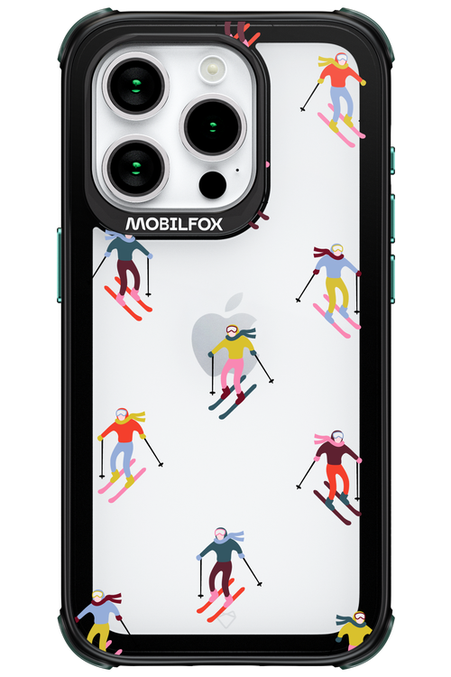 Snow Motion (Transparent) - Apple iPhone 15 Pro