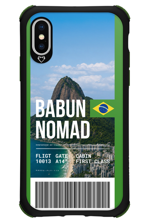 BABUN NOMAD (fly ticket) 2.0 - Apple iPhone XS