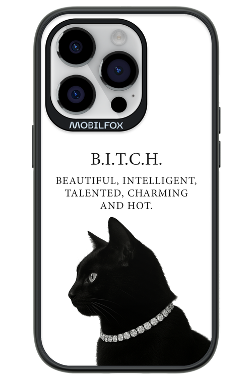 B. i. t. c. h. - Apple iPhone 14 Pro