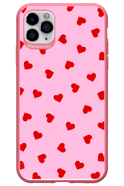 Sprinkle Heart Pink - Apple iPhone 11 Pro Max