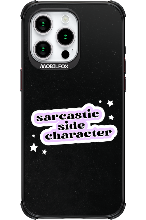 Sarcastic Black - Apple iPhone 15 Pro Max