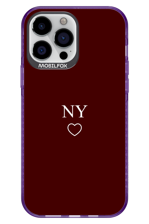 NY Burgundia 2.0 - Apple iPhone 13 Pro Max